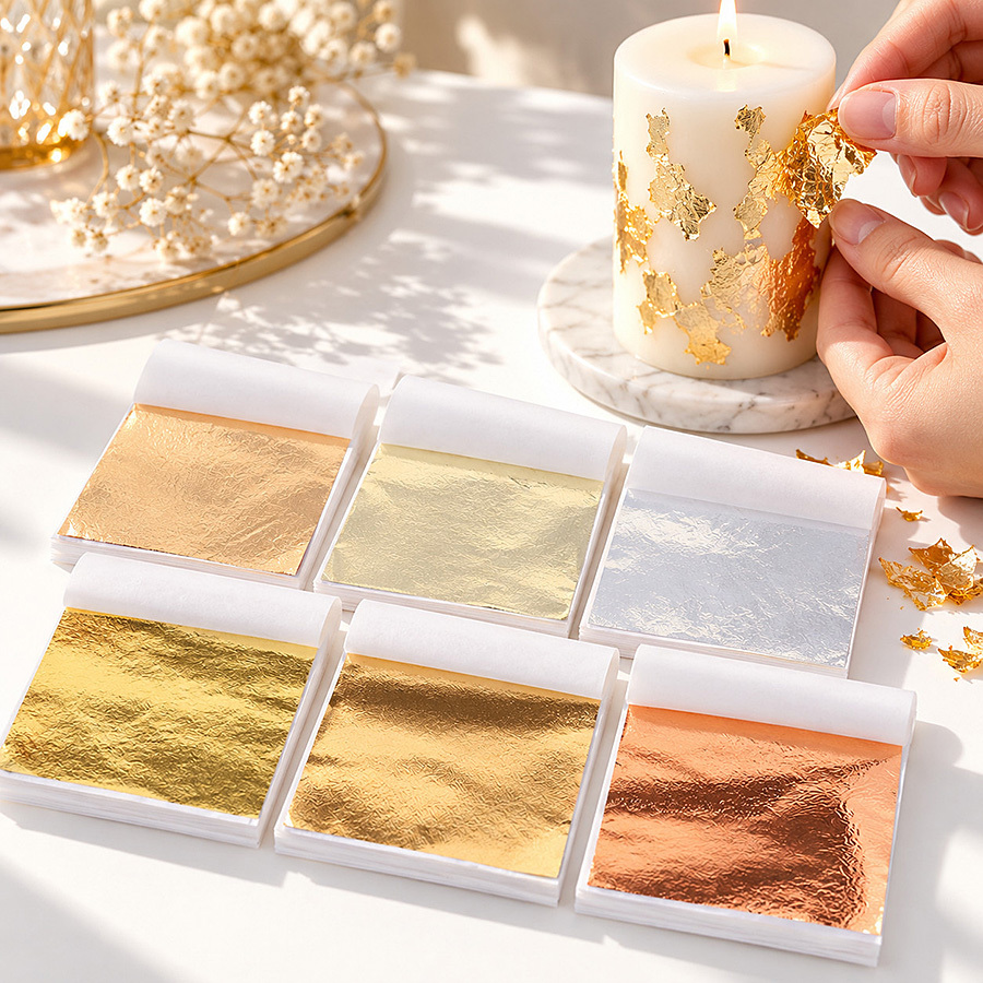 Resin Art Wedding Gift - 100 листов золотой фольги для рукоделия