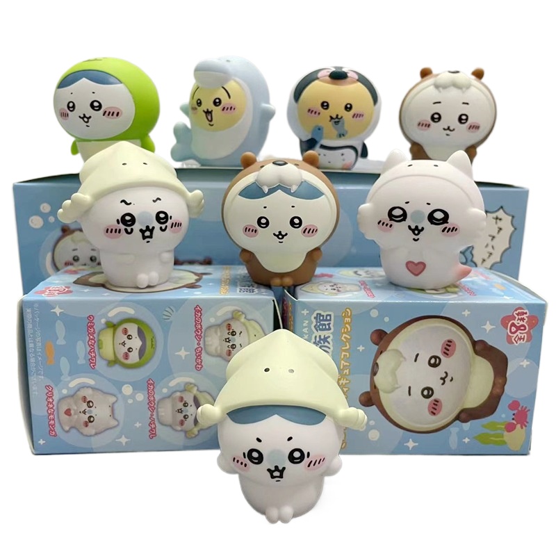 Набор из 8 фигурок Kawaii Chii – обзор и цена Resin Art Case