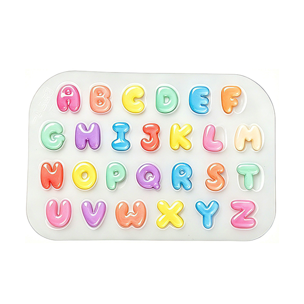 Набор из 2 мини-форм для силик – обзор и цена Resin Art Alphabet