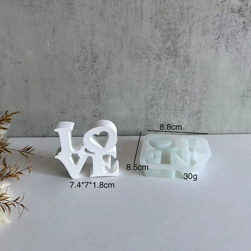 Силиконовая форма с надписью L – обзор и цена Resin Art Alphabet