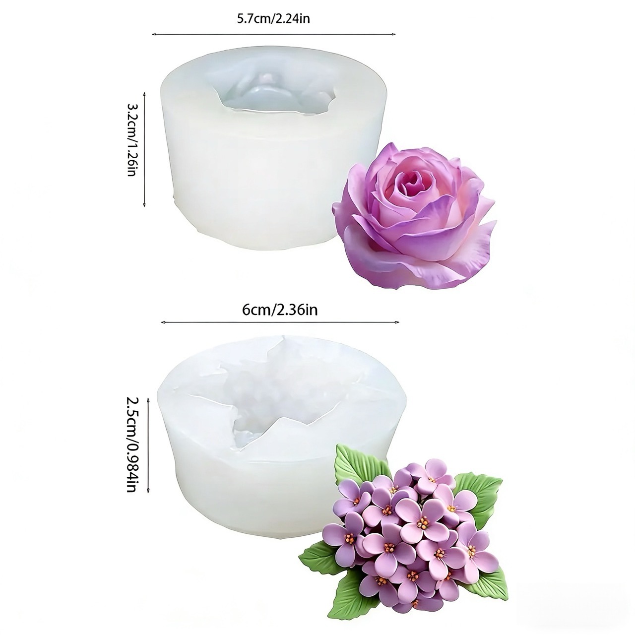 Набор из 2 силиконовых форм в  – обзор и цена Resin Art Wedding Gift