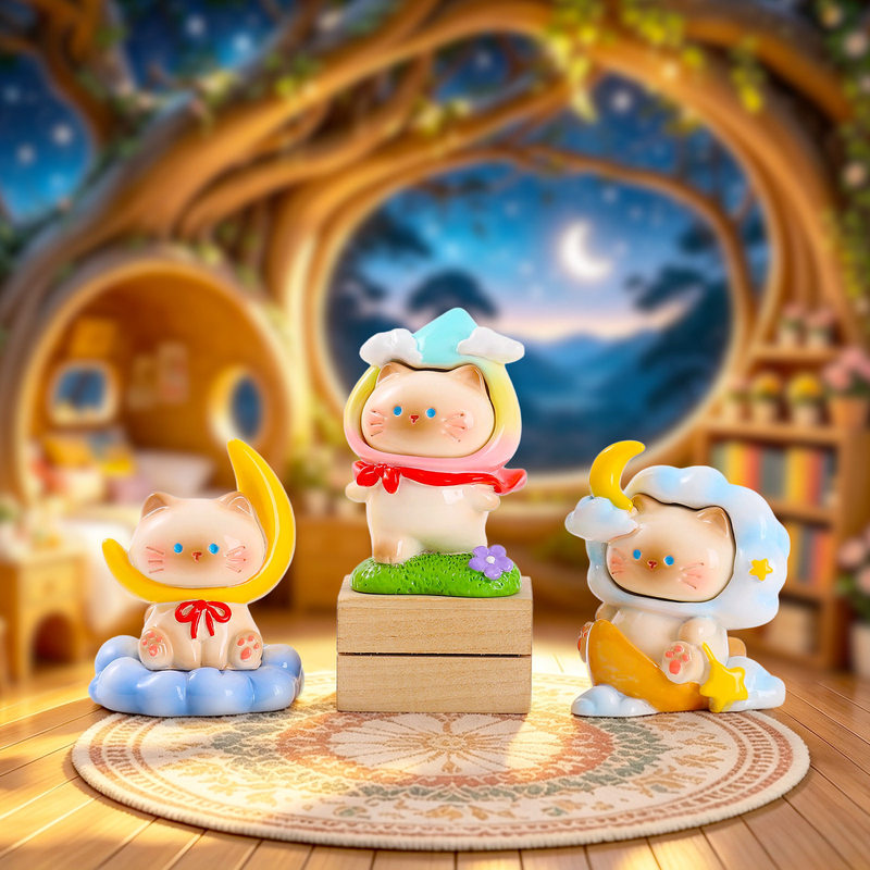 Милая фигурка «Котик, наблюдаю – обзор и цена Resin Art Case